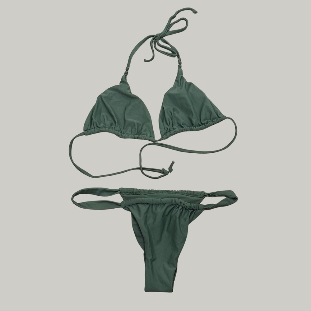 EUC Dainty Sage Bikini Set